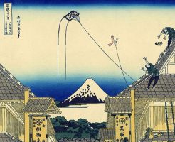 浮世絵に描かれた「日本橋三越」江戸時代の姿