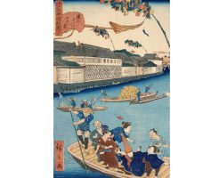 浮世絵 江戸の七夕の風景