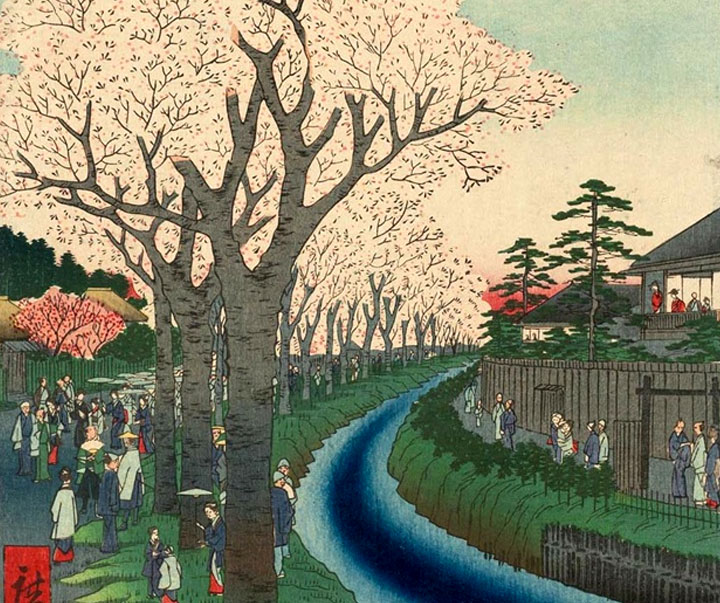 トップ100 桜 花 浮世絵 最高の花の画像