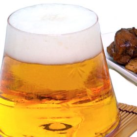富士山ビールグラス ビールを注ぐと富士が現れる♪